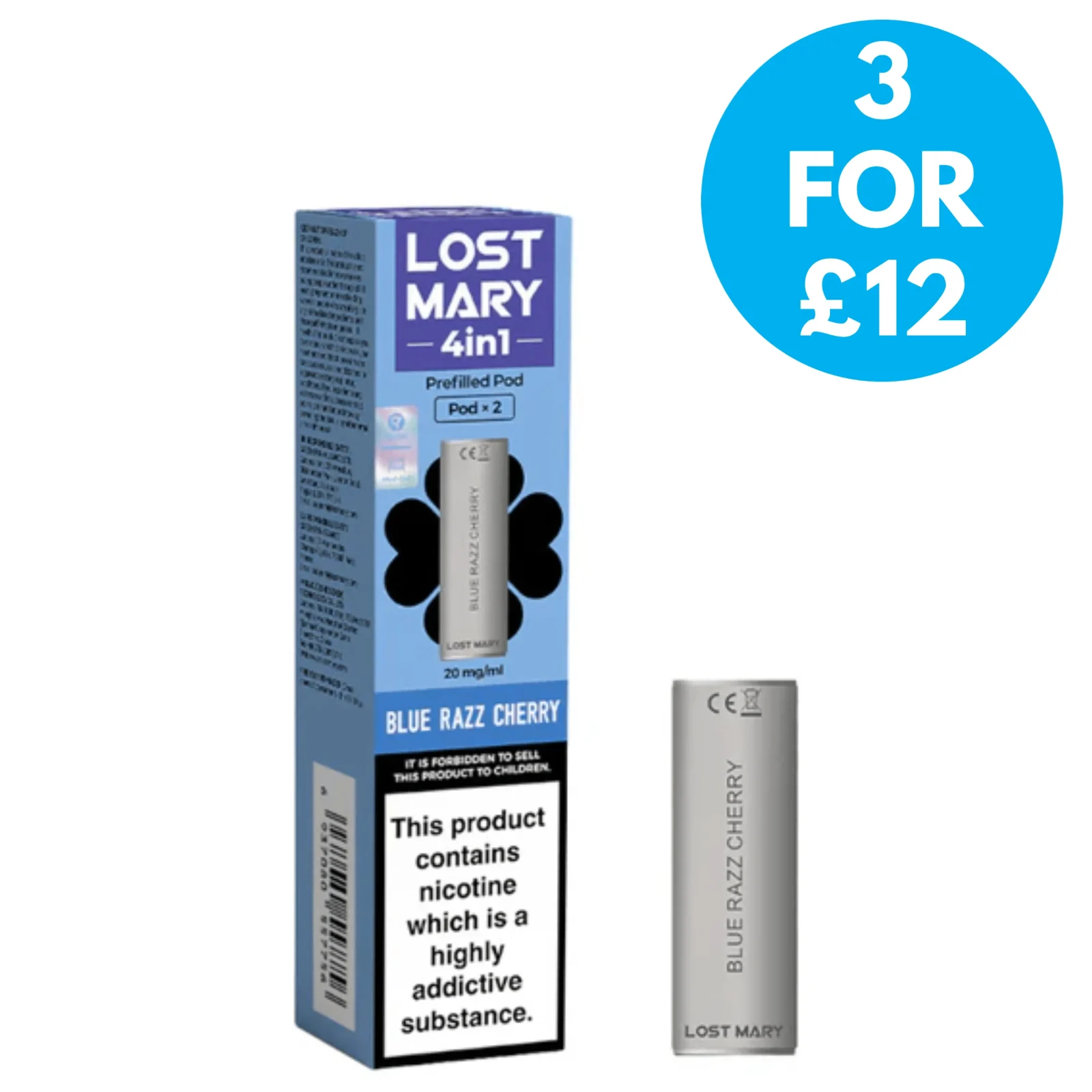 Lost Mary (2%) 4in1 Replacement Pods