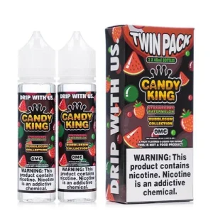 Candy King Bubblegum Collection Strawberry Watermelon eJuice