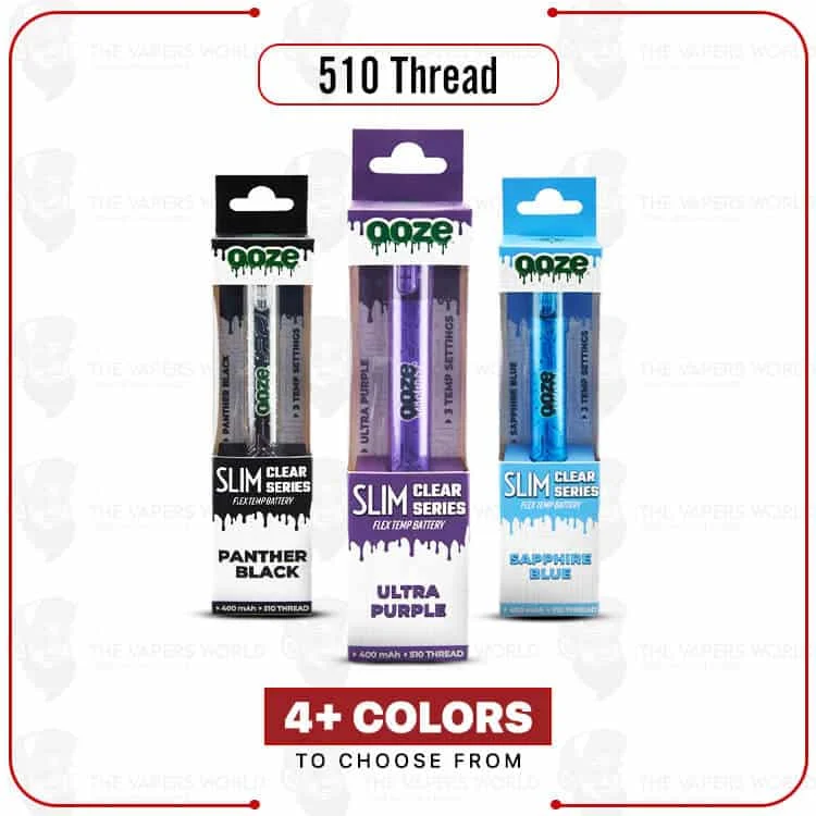 Ooze Slim Clear Series Battery