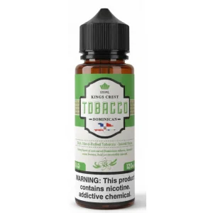 Dominican Tobacco 120ml E-Juice | King's Crest