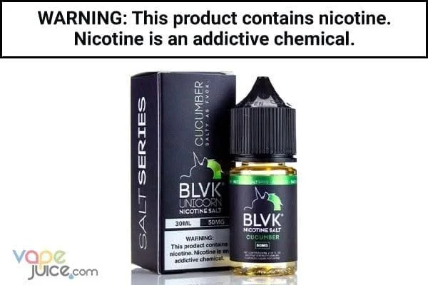 CUCUMBER BY BLVK UNICORN NICOTINE SALT 30ML
