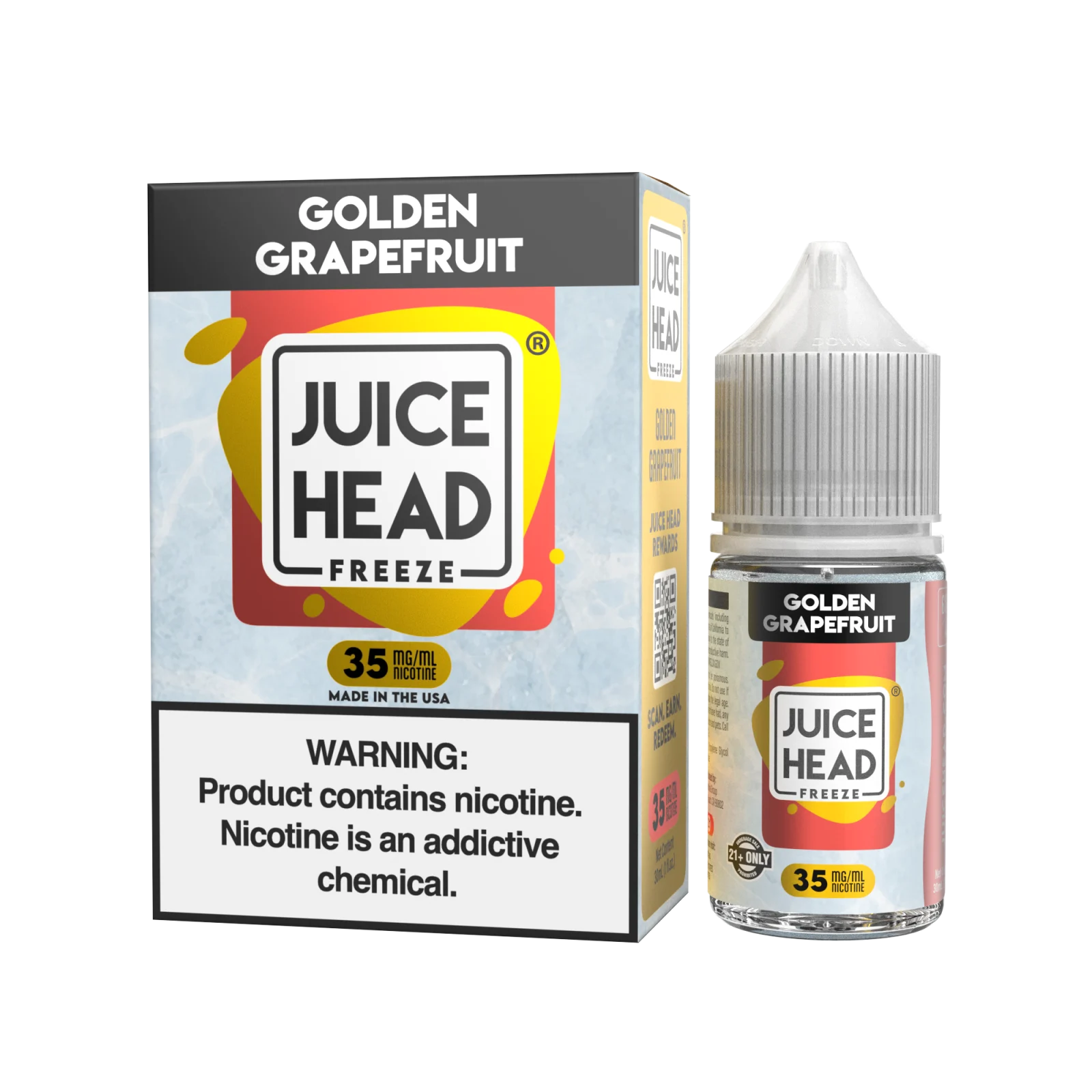 Juice Head Freeze Salt Golden Grapefruit eJuice