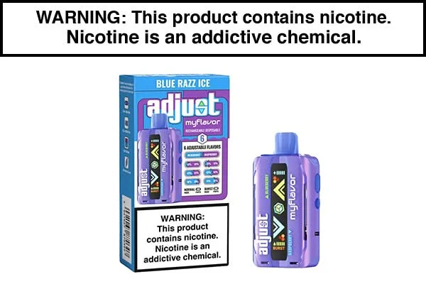 ADJUST MYFLAVOR 40K DISPOSABLE VAPE – 40,000 PUFFS