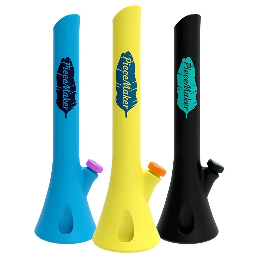 Piecemaker Kirby Silicone Water Pipe - 14.5" - Image 2