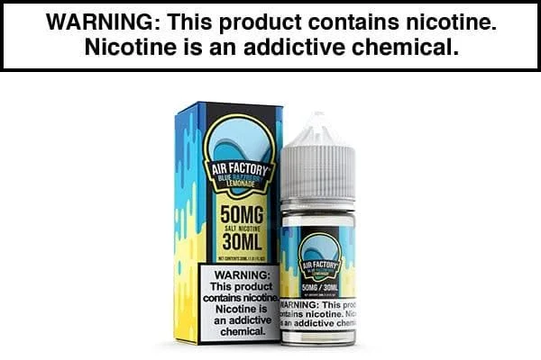 BLUE RAZZBERRY LEMONADE BY AIR FACTORY SALT 30ML