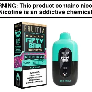FRUITIA X FIFTY BAR 20K DISPOSABLE VAPE – 20,000 PUFFS