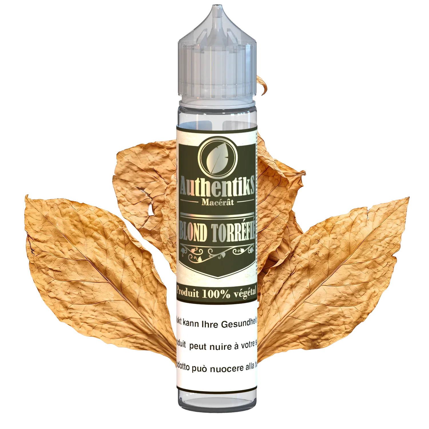 AuthentikS Blond Torréfié 50ml shake and vape e-liquid