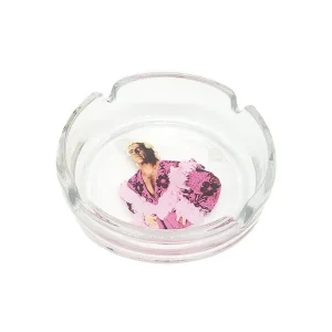 Ric Flair Drip Glass Ashtray | Pink Boa | 4.25"
