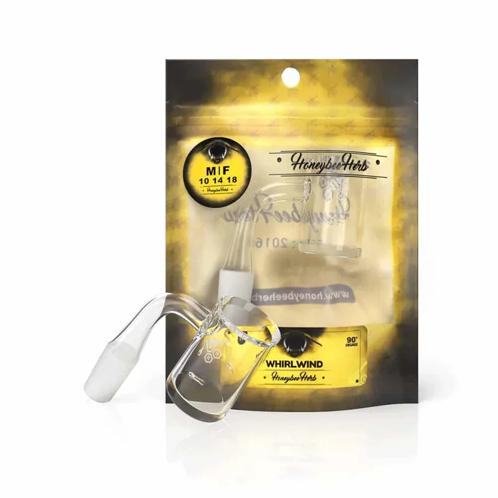 Whirlwind Quartz Banger - 90° Degree | YL - Image 2