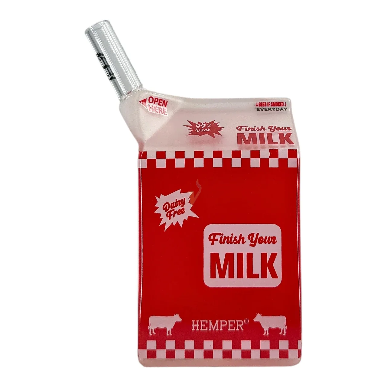 Hemper 5.7 Inch Milk Carton Bong