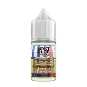 MRKT PLCE Brazzberry Grape Acai 30ml Nic Salt Vape Juice - 24mg