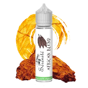 Sérénité African Blend shake and vape e-liquid