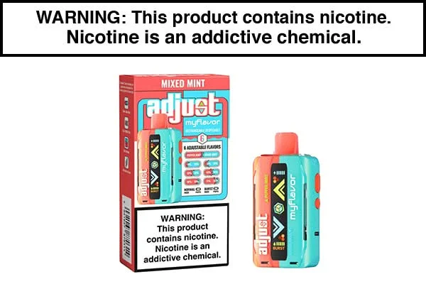 ADJUST MYFLAVOR 40K DISPOSABLE VAPE – 40,000 PUFFS - Image 2