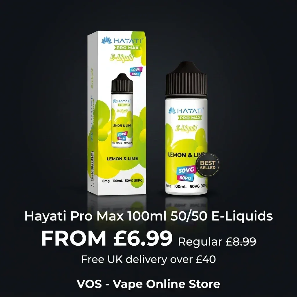 Hayati Pro Max 100ml 50/50 E-Liquids - Image 2