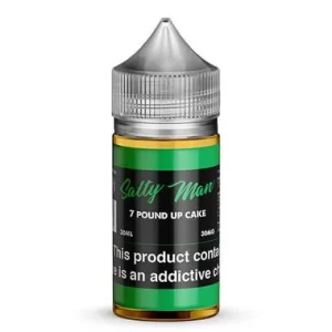 7 Pound Up Cake by Salty Man Nic Salt E-Liquid by Solace Vapor