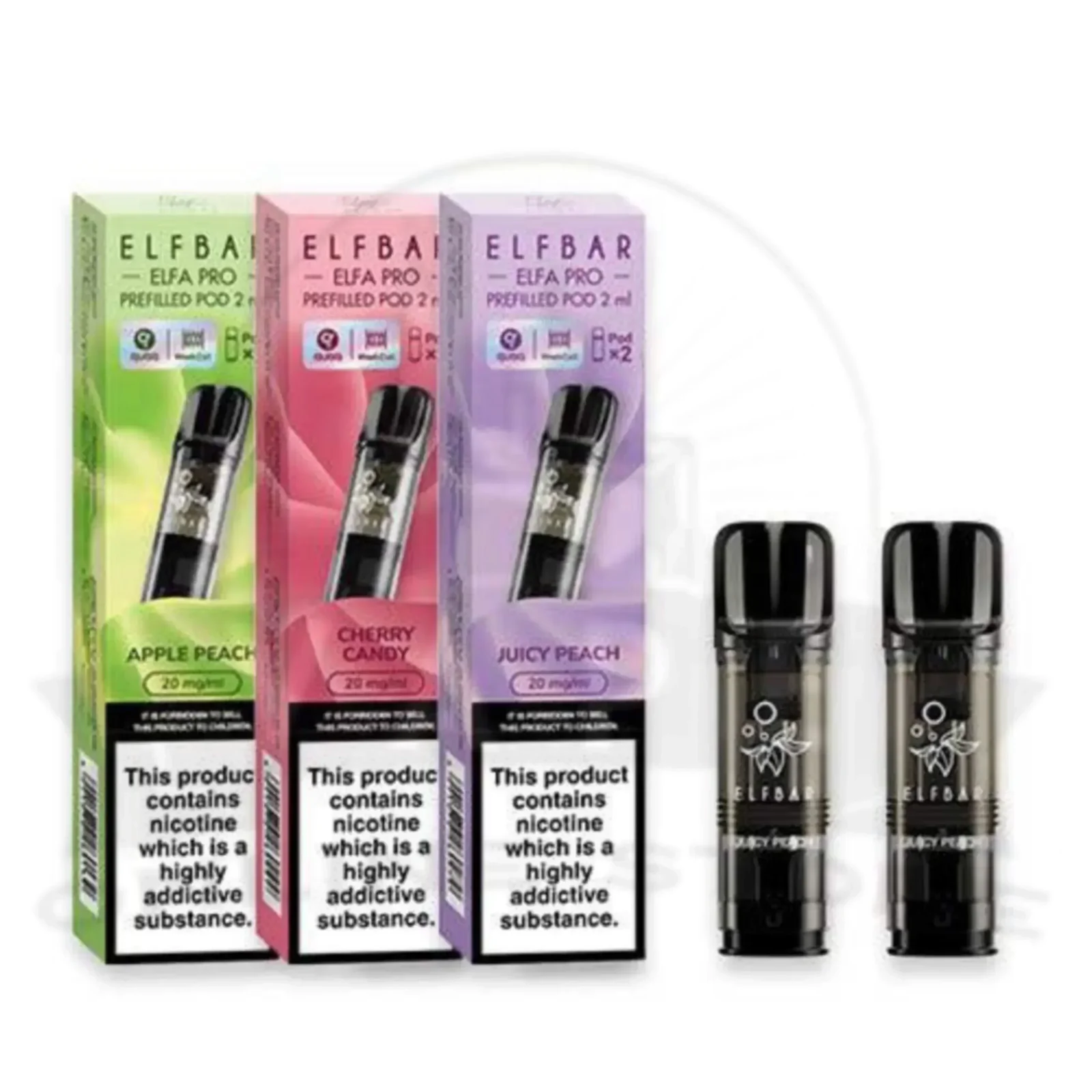 Box Of 10 Elf Bar ELFA Pro Pre-filled Pods | Wholesale Bulk Price - Image 2