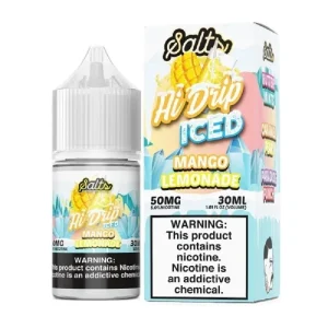 Hi-Drip Mango Lemonade ICED Nic Salt Vape Juice 30ml - 50MG