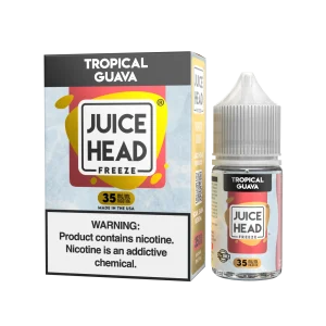 Juice Head Freeze Salt Tropical Guava eJuice