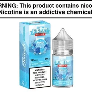 BLUE RAZZ MENTHOL BY THE FINEST SALT NIC 30ML