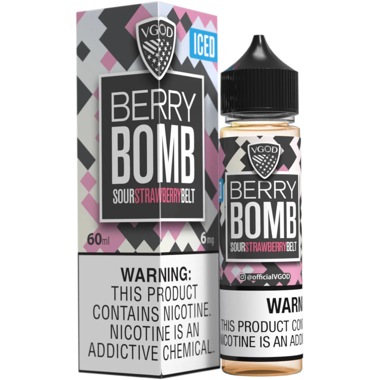 Iced Berry Bomb 60ml E-Juice | VGOD