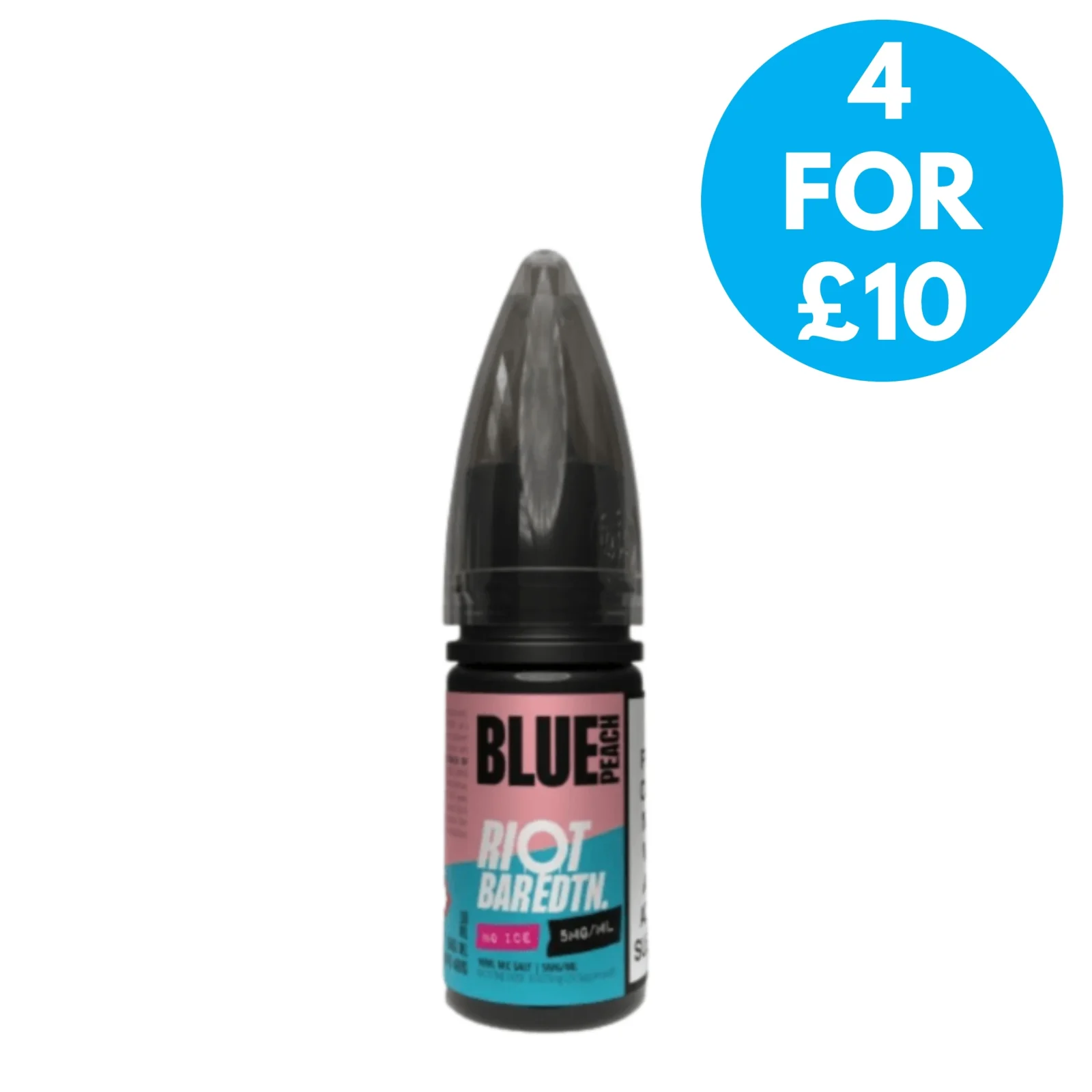 5mg NO ICE Riot E-liquid BAR EDTN 10ml Nic Salts