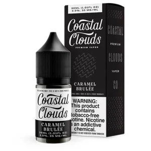 Coastal Clouds Caramel Brulee 30ml TF Nic Salt Vape Juice - 50mg