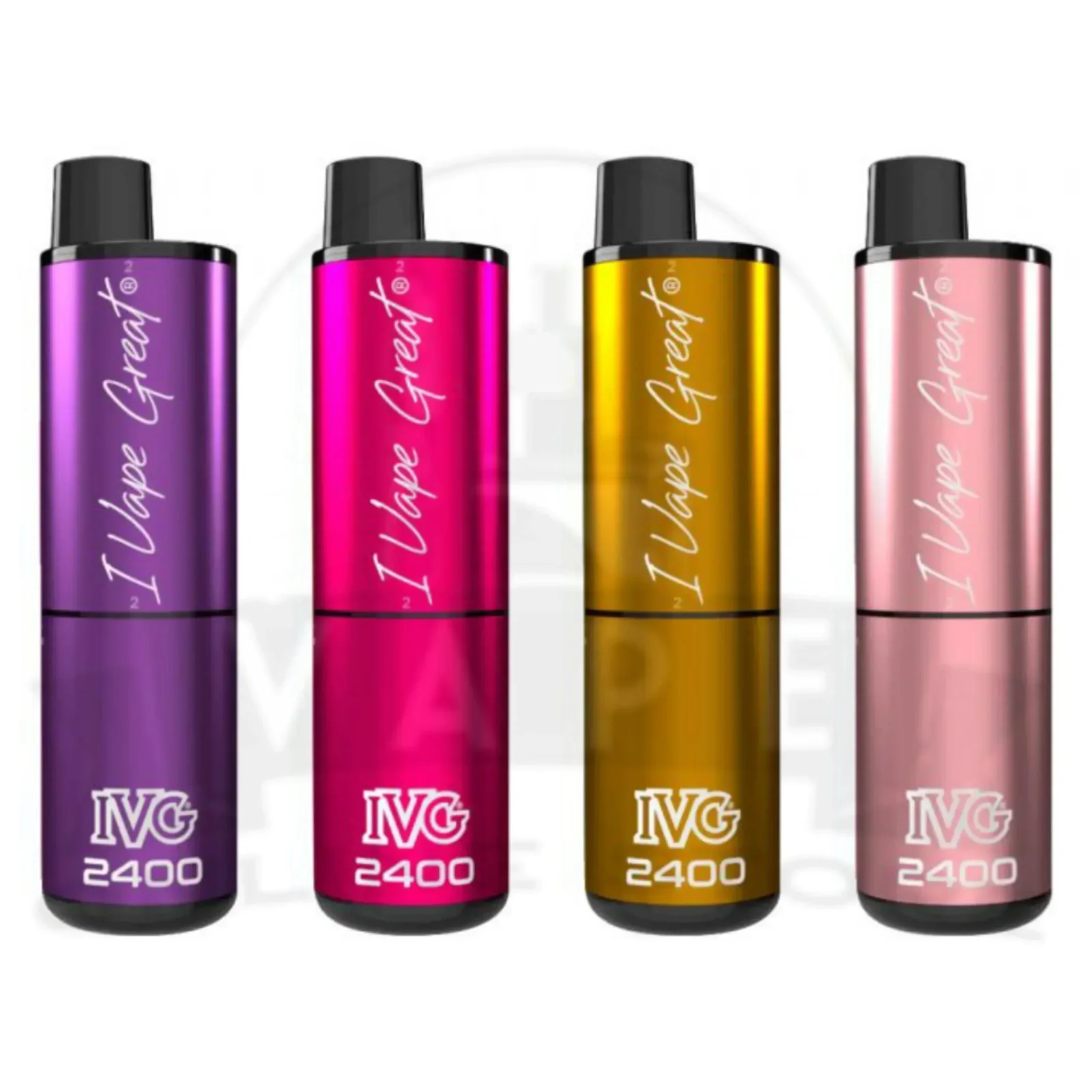 BOX OF 10 IVG 2400 Puffs Rechargeable Vape Kit | £69.99