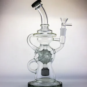 Recycler Style Water Pipe with Perc 5.8"