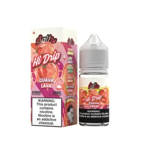 Guava Lava Nic Salt Vape Juice 30ml - Hi Drip - 20MG