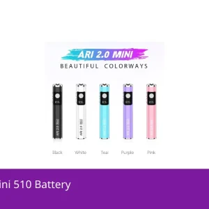 Yocan ARI 2.0 Mini 510 Battery