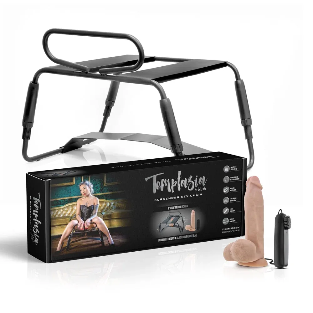 Temptasia Surrender Sex Chair Black - Image 2