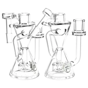 Pulsar Hourglass Recycler Ash Catcher | 5.25" | 14mm