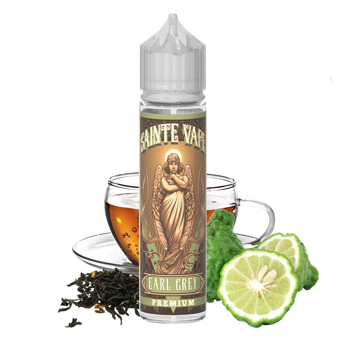 Sainte Vape Earl Grey shake and vape e-liquid