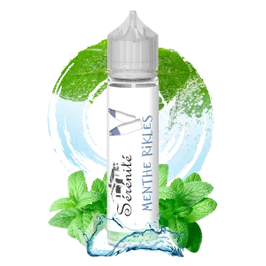 Sérénité Menthe Rikles shake and vape e-liquid
