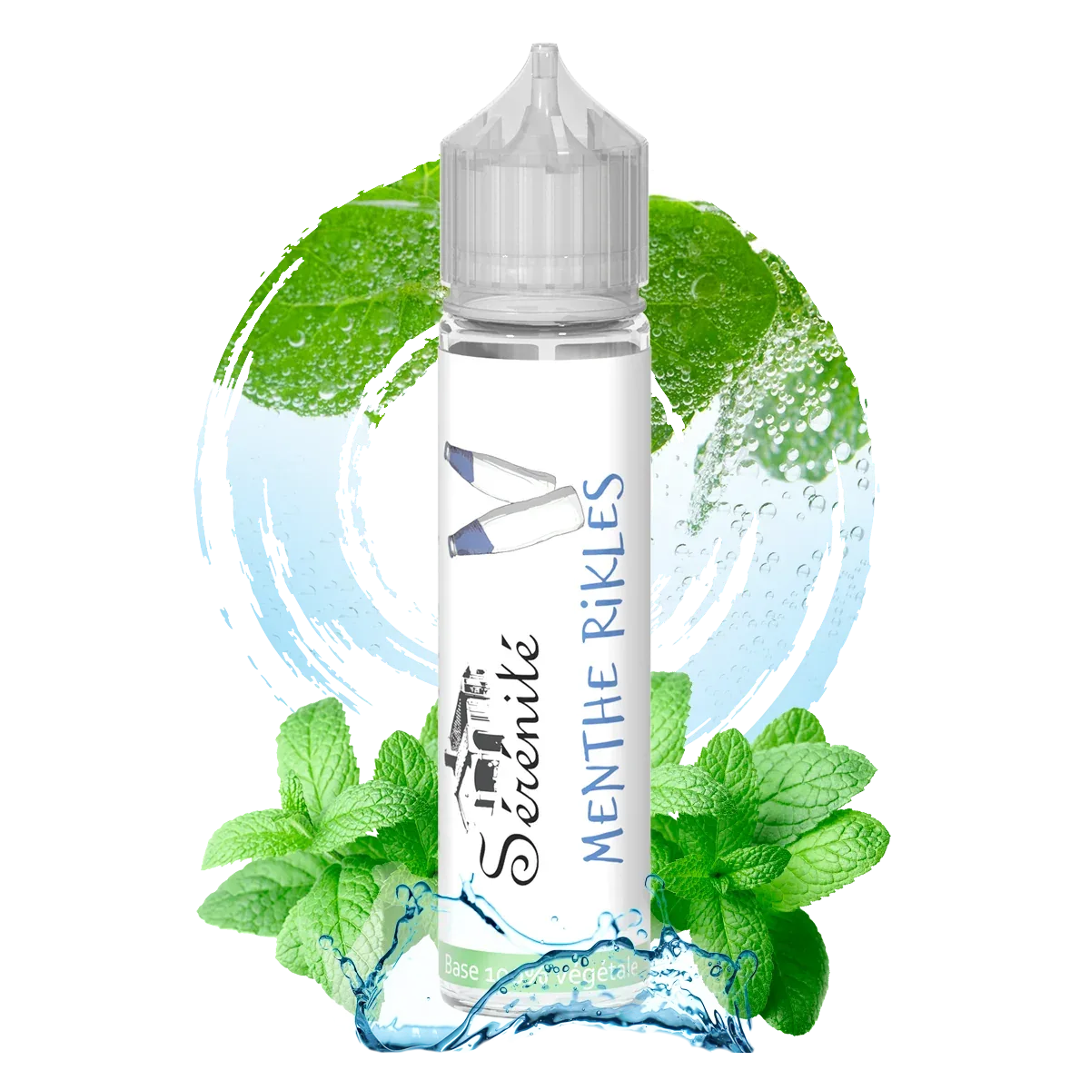Sérénité Menthe Rikles shake and vape e-liquid