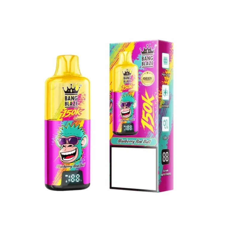 BANG BLAZE 150K Puffs 150000 Rechargeable Mesh Coil Disposable Vapes Wholesale Bulk Buy - Image 2