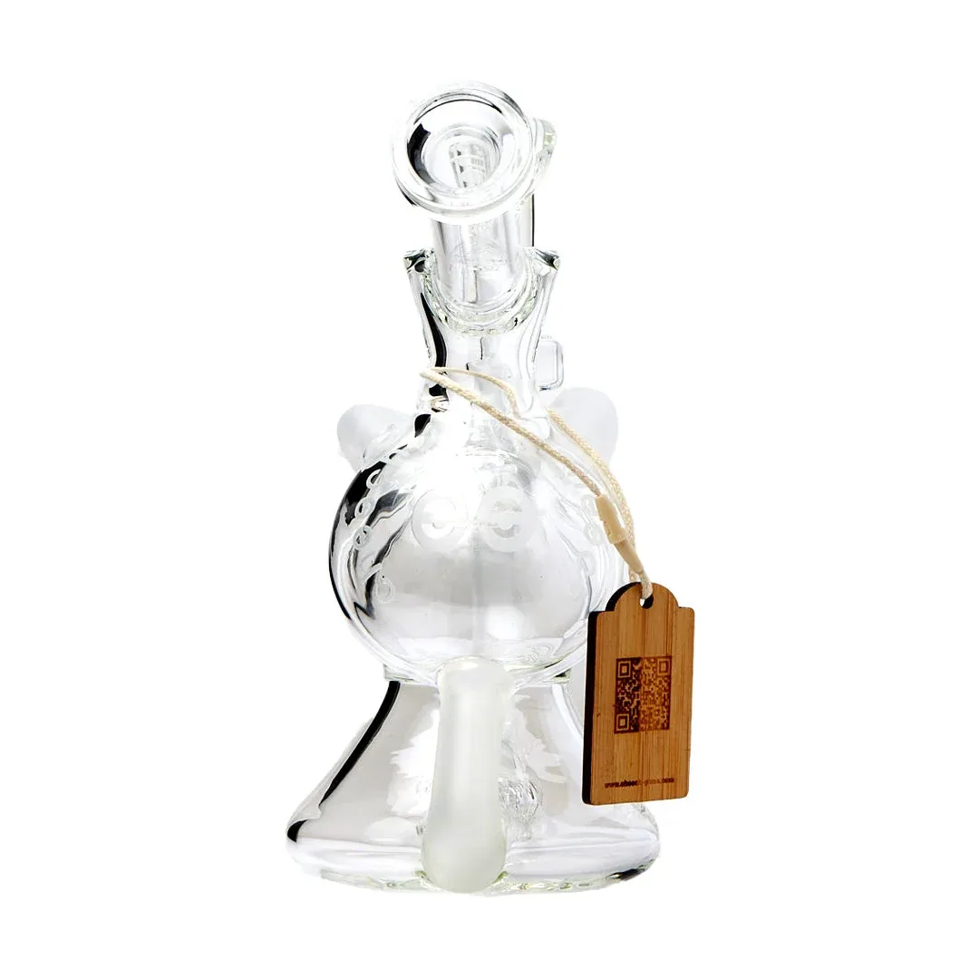 Cheech Glass 7.5" Cheech Recycler Water Pipe - Image 2