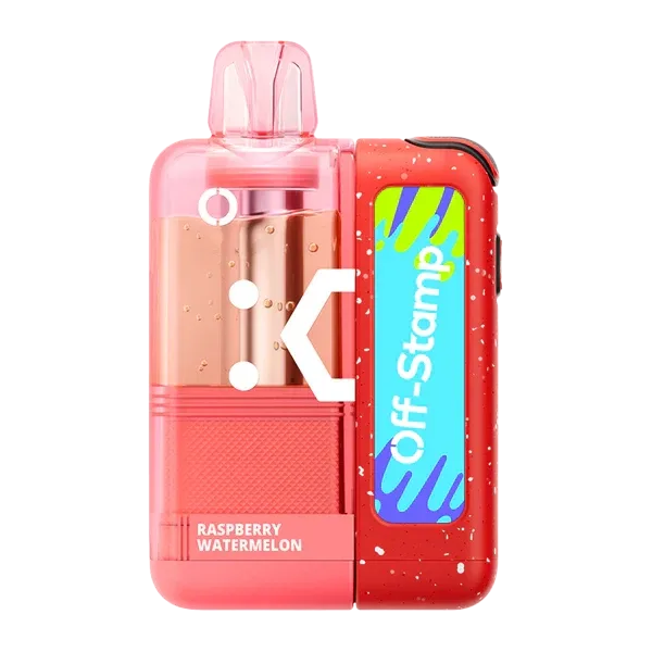Off Stamp X Cube + Dock 25000 Puffs Disposable Vape - Raspberry Watermelon