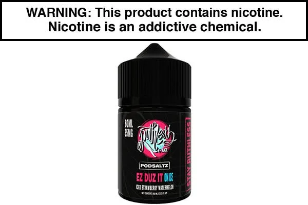 EZ DUZ IT ON ICE BY RUTHLESS NICOTINE SALT 30ML | 60ML - Image 2