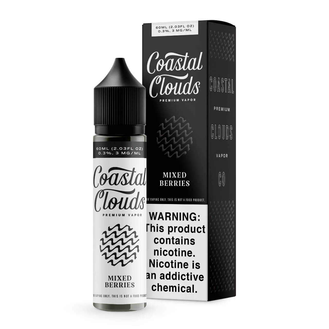 Mixed Berries 60ml E-Juice | Coastal Clouds