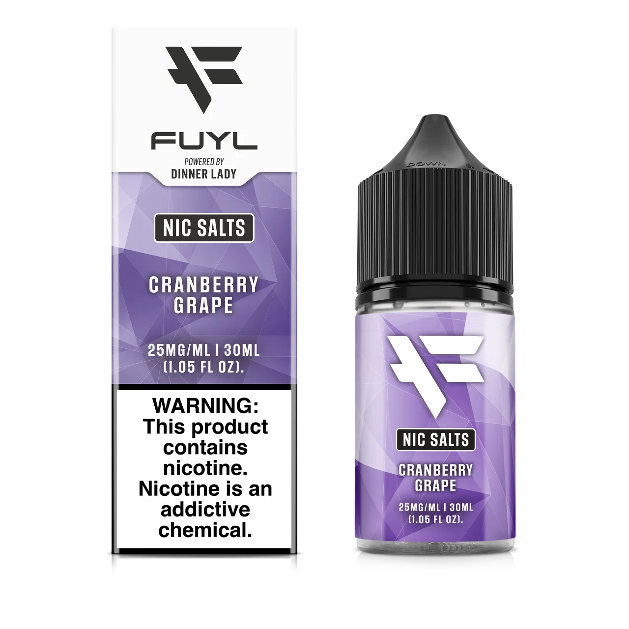 Cranberry Grape Salts 30ml E-Juice | FUYL By Dinner Lady