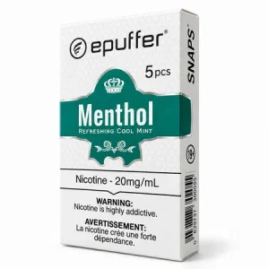 ePuffer SNAPS® Menthol Cartomizers
