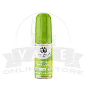 Sour Rainbow Bar Juice 5000 Nic Salt E-Liquid | 5 for £10