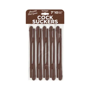 Skins Pecker Straws Chocolate Lovers (10-Pack)