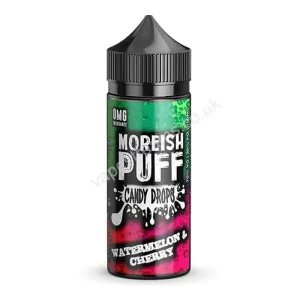 Watermelon & Cherry by Moreish Puff Candy Drops Short Fill