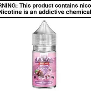 GRAPE MENTHOL BY THE FINEST SALT NIC 30ML