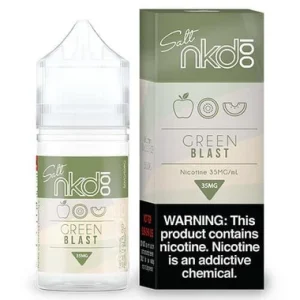 Green Blast Naked Salt Vapor eJuice by NKD 100 by the Schwartz