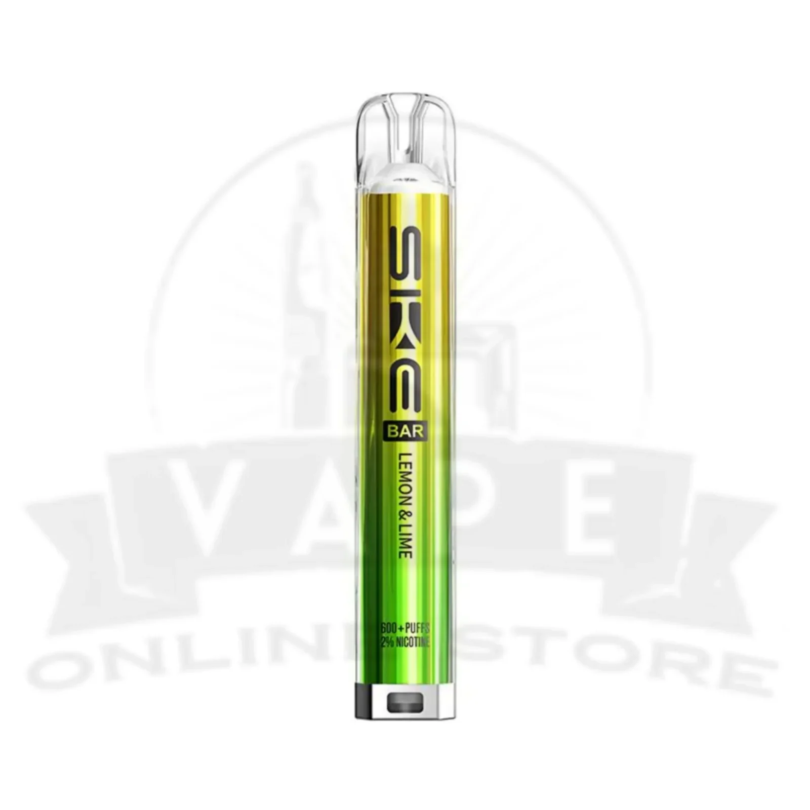 Lemon And Lime SKE Bar 600 Compliant Prefilled Pod Kit