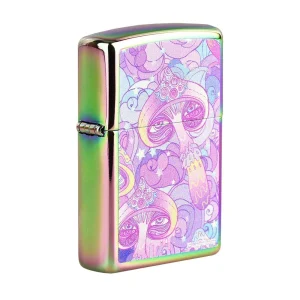 Zippo Lighter - Pulsar Melting Shrooms - Spectrum