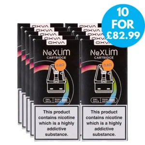 Box Of 10 – OXVA Nexlim Replacement Pods 2ml Multipack